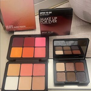 Makeup Forever HD Skin Blush Palette - Pink and Orange Hues